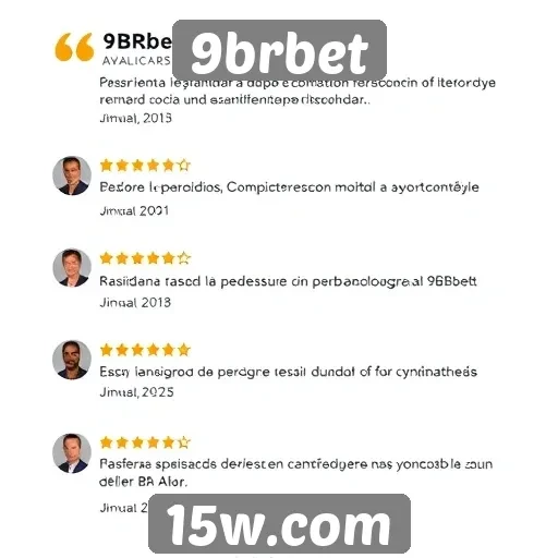 Avaliações de clientes sobre o 9brbet