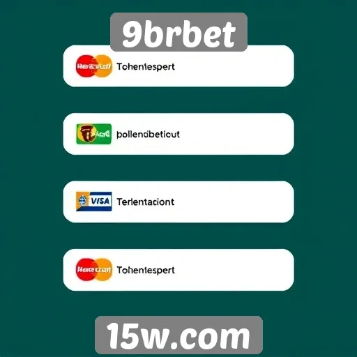 Métodos de pagamento disponíveis no site 9brbet